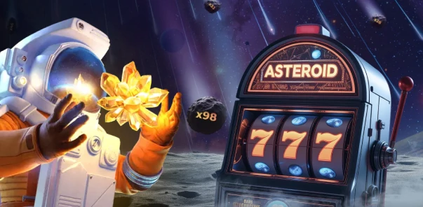 Moonwin Weltraum-Slotmaschine mit Galaxie-Thema