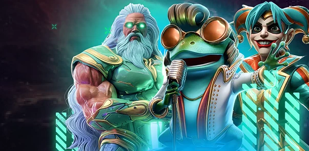 Moonwin Fantasiewesen und Alien mit Slot-Thema